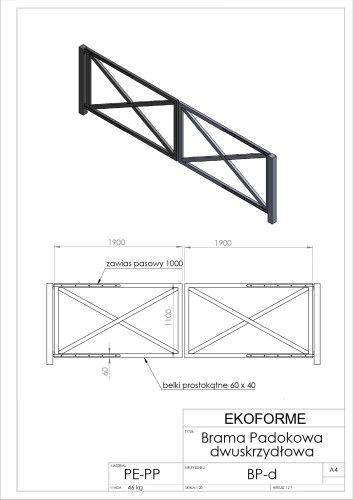 Realizacja EKOFORME: Rysunki techniczne