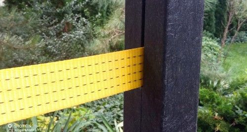 Solid Yellow taśma tkana, ekokompozyt EKOFORME