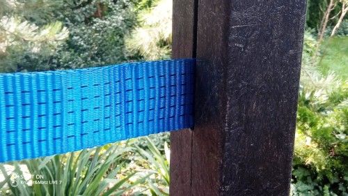 Solid Blue taśma tkana, ekokompozyt EKOFORME