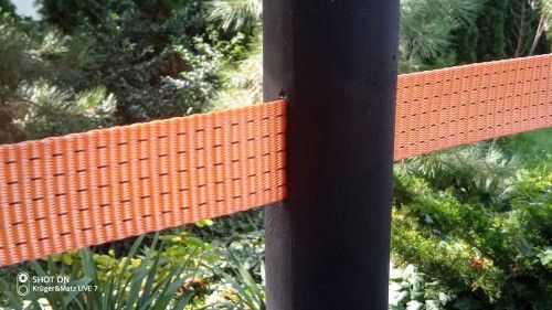 Solid Orange taśma tkana, ekokompozyt EKOFORME