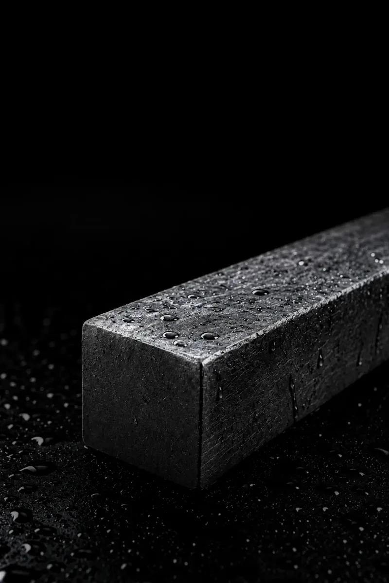 Legar kompozytowy EKOFORME o litym przekroju prostokątnym, w kroplach wody