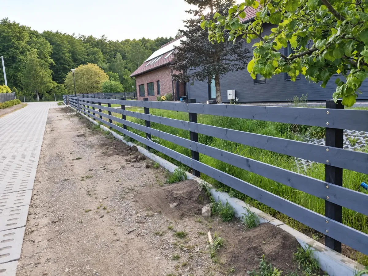 Ogrodzenie farmerskie, kolejna realizacja, kadr 2 z 7