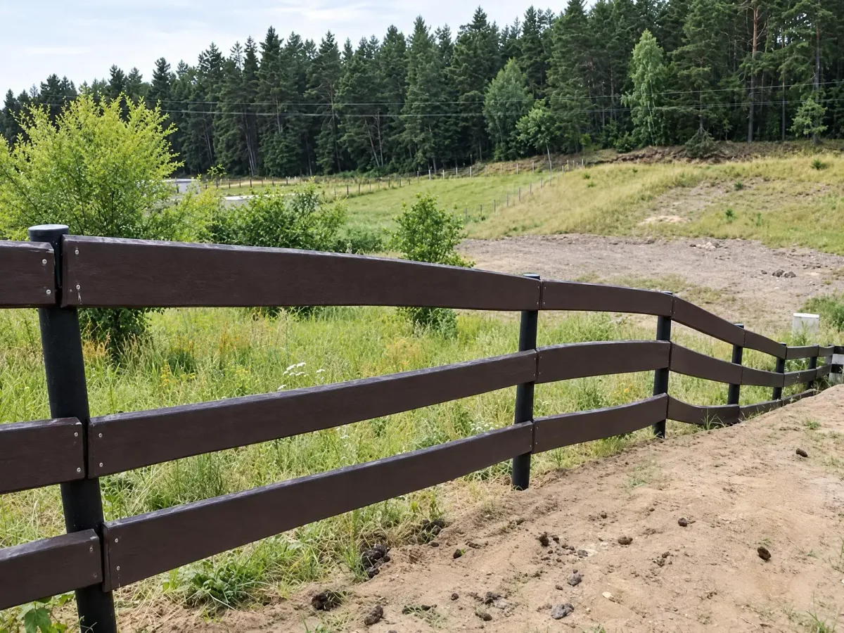 Ogrodzenie farmerskie, kolejna realizacja, kadr 5 z 7