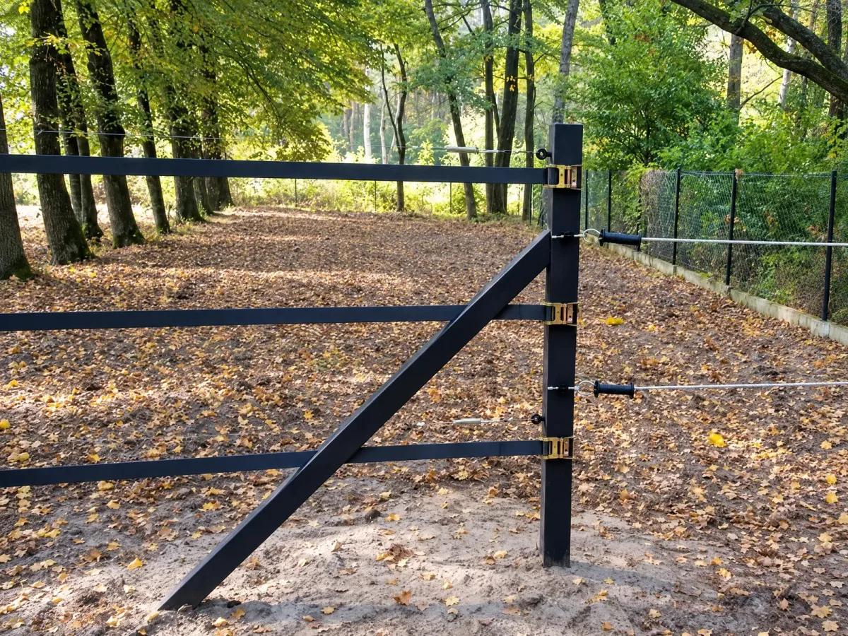 Ogrodzenie szczelinowe, Stanisławów (woj. mazowieckie), kadr 5 z 8