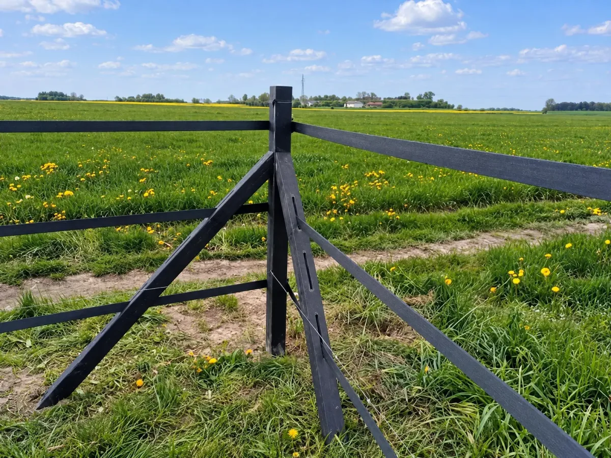 Stajnia Jaskółka ogrodzenie szczelinowe EKOFORME, kadr 3 z 7